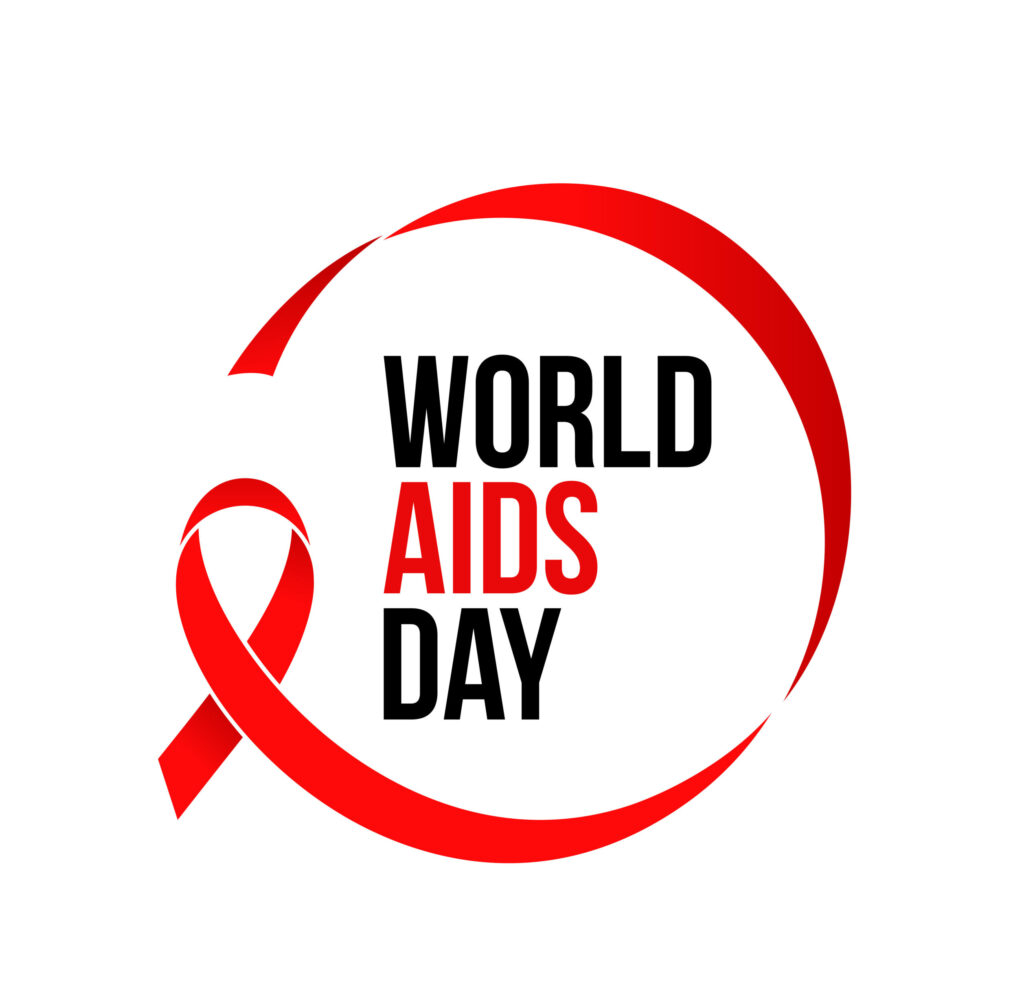 World,Aids,Day,Red,Ribbon,Icon,Logo,For,1,December